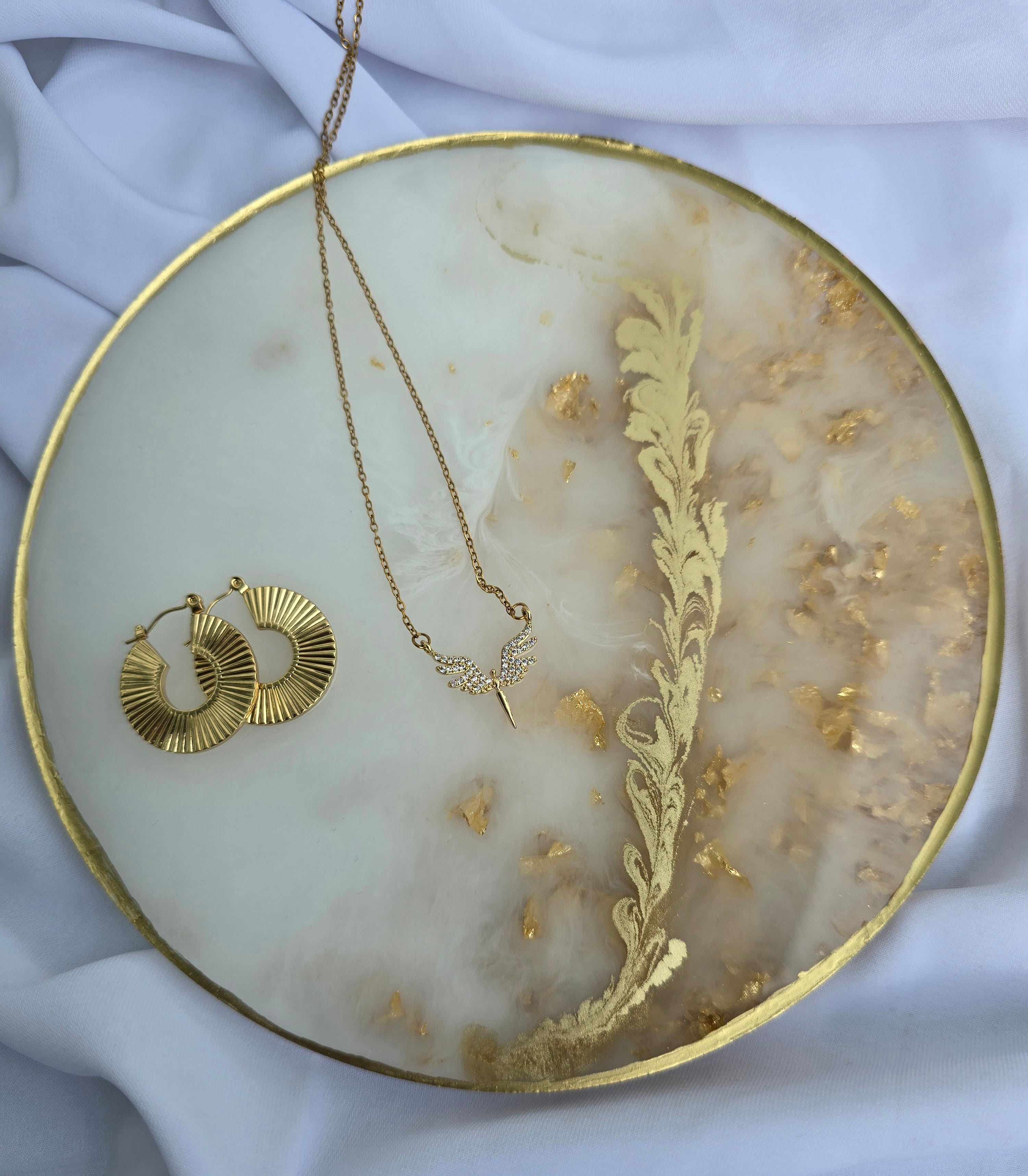 Resin Tablett Verlobungstablett Deko